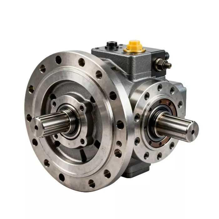 Motor de rueda con válvula de carrete